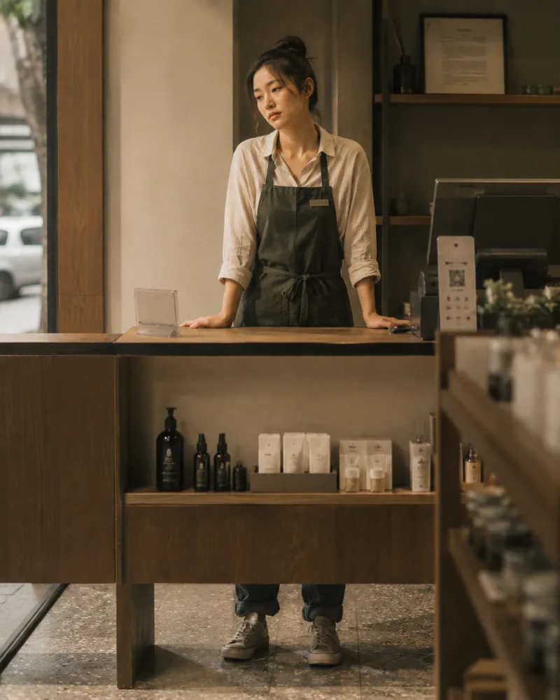 腿部水腫：服務業久站店員站立工作